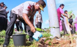 Polda NTT Gelar Aksi Menanam 1.500 Bibit Pohon