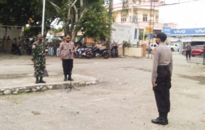 Polres Malaka Dan Kodim Belu Gelar Apel Siaga Covid-19