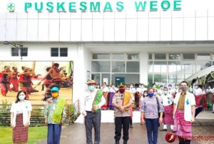Pantau Covid-19, Bupati Malaka Kunjungi Puskesmas Weoe