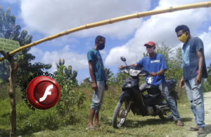 Lawan Covid-19, Warga Lakulo Perketat Pintu Batas