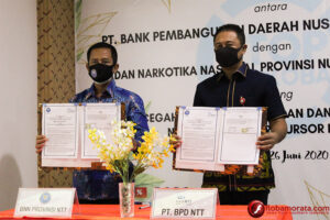 Bank NTT Teken PKS Perangi Narkoba