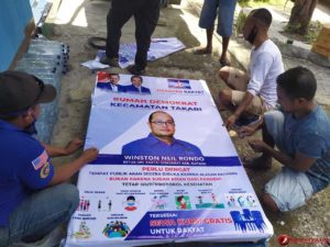Demokrat Kabupaten Kupang Berikan Edukasi Terkait Covid-19