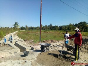 Dukung RPM, Saluran Irigasi Haerain Diperbaiki