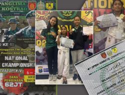 Milan Ndilu, Karateka Kota Kupang Juarai Piala Panglima Divif 2 Kostrad