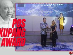 Bupati Belu Terima Pos Kupang Award
