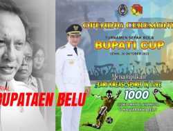 Turnament Sepak Bola Bupati Cup Siap Digelar