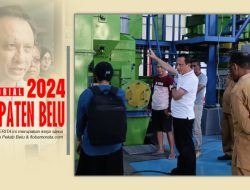 Bupati Belu Tinjau Pabrik Pakan Ternak di Silawan