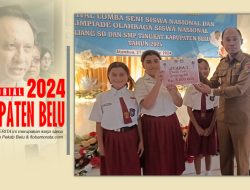 Ajang Talenta O2SN dan FLS2N Kabupaten Belu 2024 Ditutup Wabup Belu