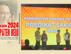 Pemkab Belu Terima Penghargaan SAKIP Predikat B