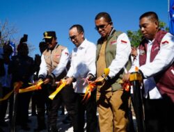 Gubernur NTT Resmikan Sumur Bor bantuan Bank NTT