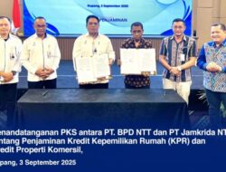 Bank NTT dan Jamkrida Teken PKS Terkait KPR