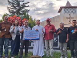 Bank NTT Bantu Umat Paroki Santo Petrus Denge